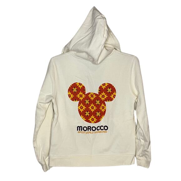 Disneyworld Epcot World Showcase Morocco Full Zip Hoodie Sweatshirt | Size Small - Picture 2 of 4
